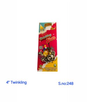 4" Twinkling Star