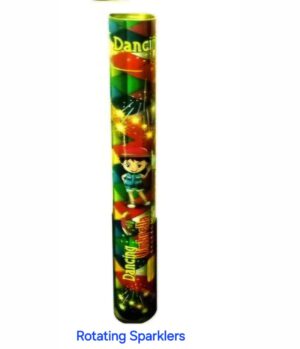 Rotating sparklers